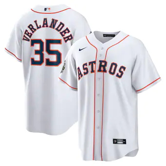 mens nike justin verlander white houston astros 2022 world 